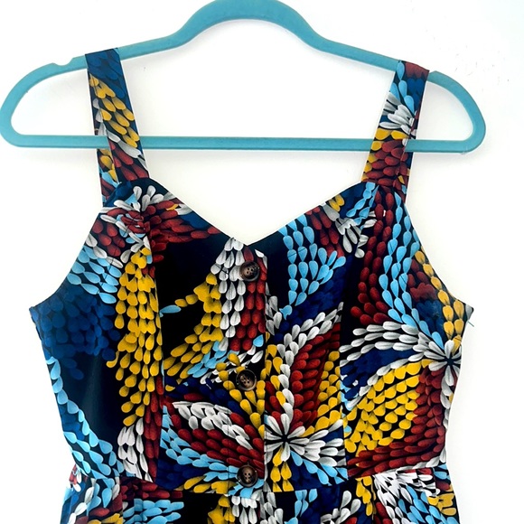 Boutique boho whimsical maxi dress size medium - Picture 1 of 5